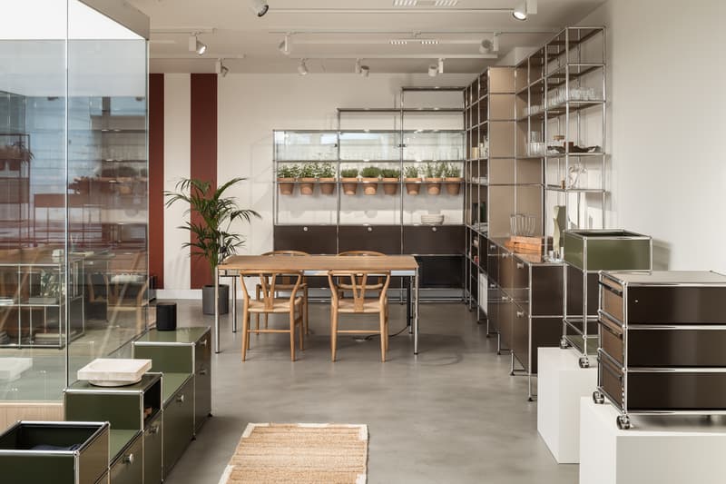 USM Modular Furniture London Marylebone Showroom Store | Hypebeast