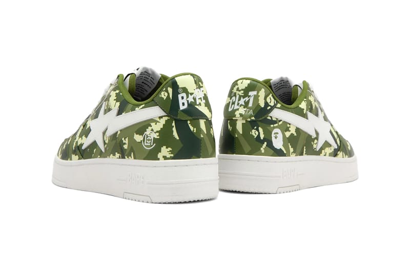 CLOT Bape Sta Digital Trial Camo Release Info | Hypebeast