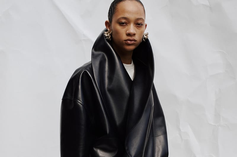 PHOEBE PHILO フィービーファイロ BUD TOP ジャージカットソー黒 PHOEBE PHILO | BUD TOP | BLACK JERSEY