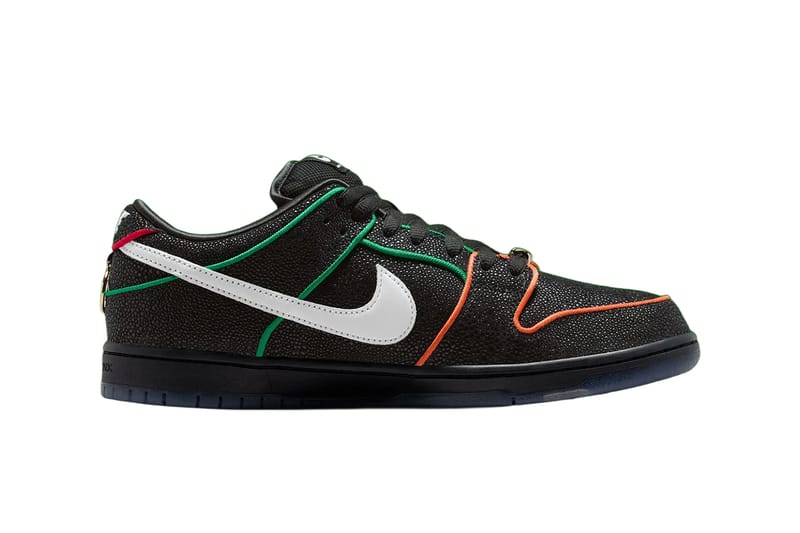 スケートボード Nike SB Dunk Low Black and Classic Green Nike SB Dunk Low Classic Green Skate Shoes Men