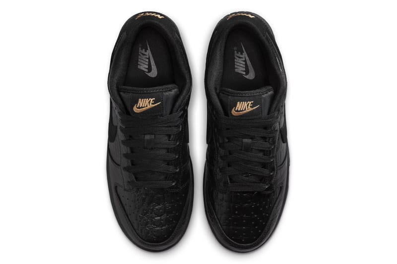 2025初売り 墨染クロコタング クロコダイルスキンの Nike Dunk Low SS “Croc Pack”が国内9月25