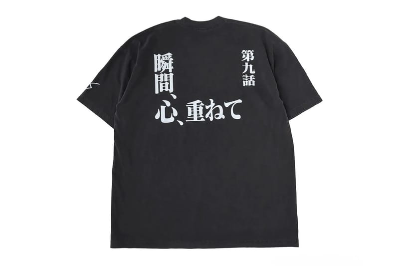 【未使用】EVANGELION:95 0040 T-Shirt XL EVANGELION:95 エヴァンゲリオン FW25 0040 T-SHIRT / BLK