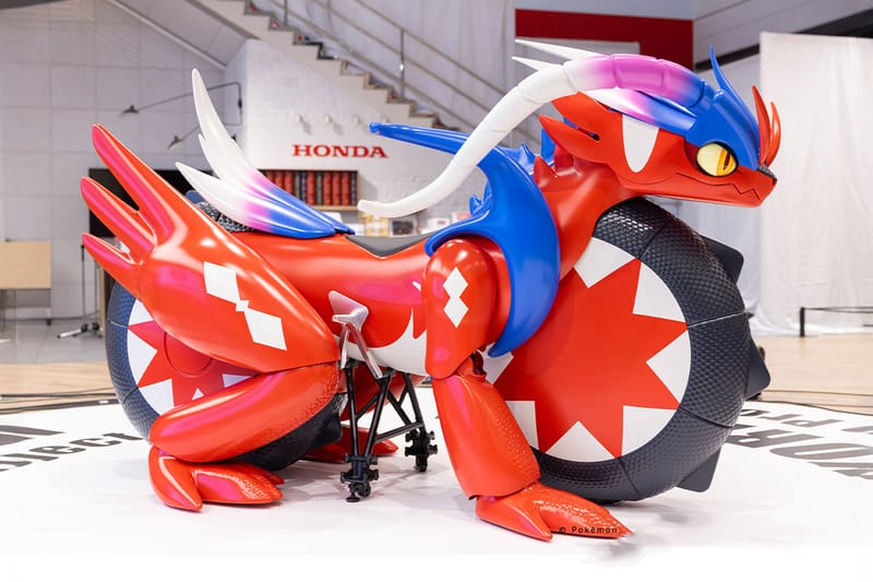 Honda 打造1:1 尺寸傳說寶可夢「故勒頓」重機即將首度公開展出| Hypebeast