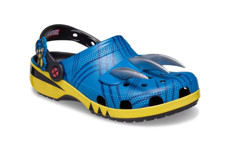 Informações sobre o lançamento dos Crocs x Marvel Wolverine Clogs