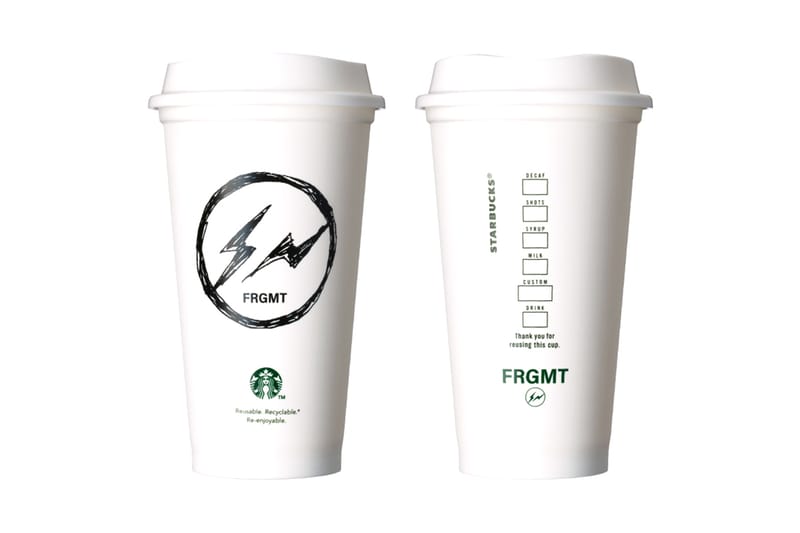 Hiroshi Fujiwara x Starbucks JP Blend, Reusable Cup Release