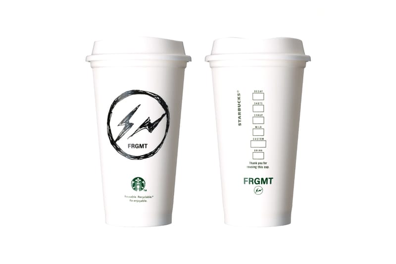 タンブラー FRAGMENT - FRAGMENT + STARBUCKS Collaboration fragment design x Starbucks Bottle Collection | Hypebeast