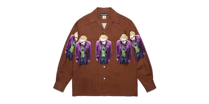 トップス Wacko Maria dark night joker WACKO MARIA/THE DARK KNIGHT TRILOGY / SWEAT SHIRT（BLACK