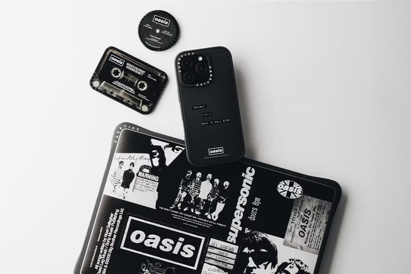 CASETiFY Oasis コラボ iPhone16 Oasis x CASETiFY Collection Release Info | Hypebeast
