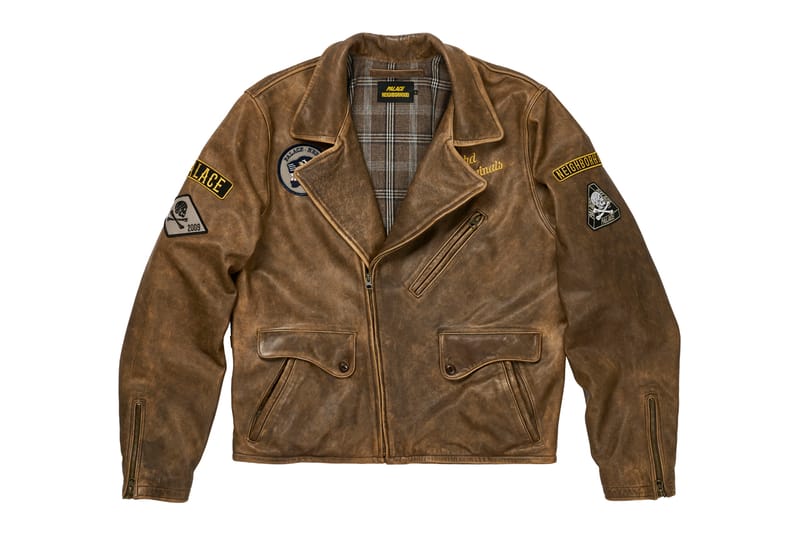 ジャケット・アウター Palace PATCHY LEATHER JACKET MULTI PATCHY LEATHER JACKET | PALACE SKATEBOARDS