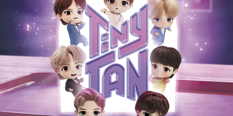 DCT ♡bts ！ McDonald's Tinytan x BTS 2025 Happy Meal Toys Sets(1-14