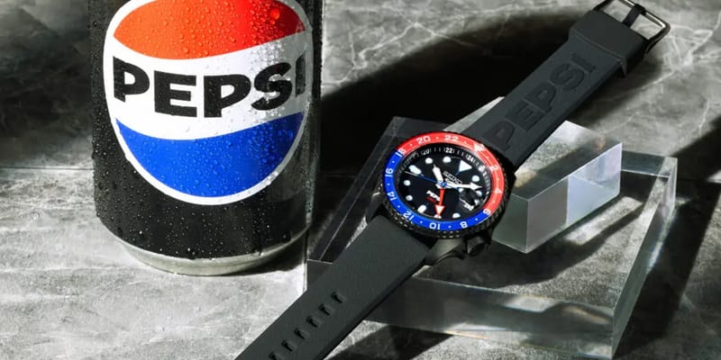 Pepsi Limited Edition Seiko 5 Sports Collaboration | Hypebeast