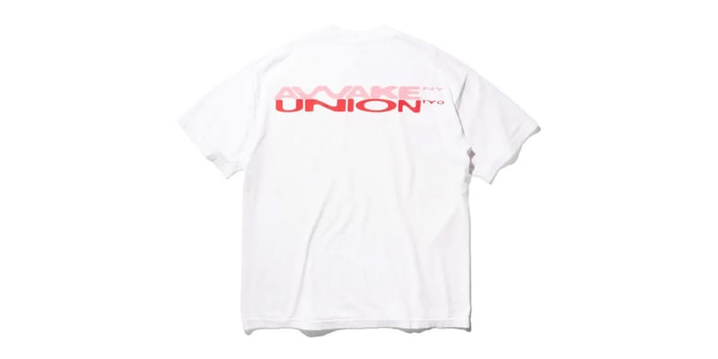 新品M／UNION x AWAKE NY Rebelion Tee White Awake Awake NY x Union LA Rebelión Tee | Parallel
