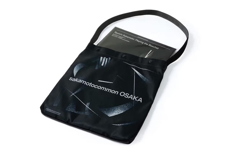【ポスター付】PORTER Ryuichi Sakamoto Bag Black Ryuichi Sakamoto x POTR Record Tote Bag Release Info | Hypebeast