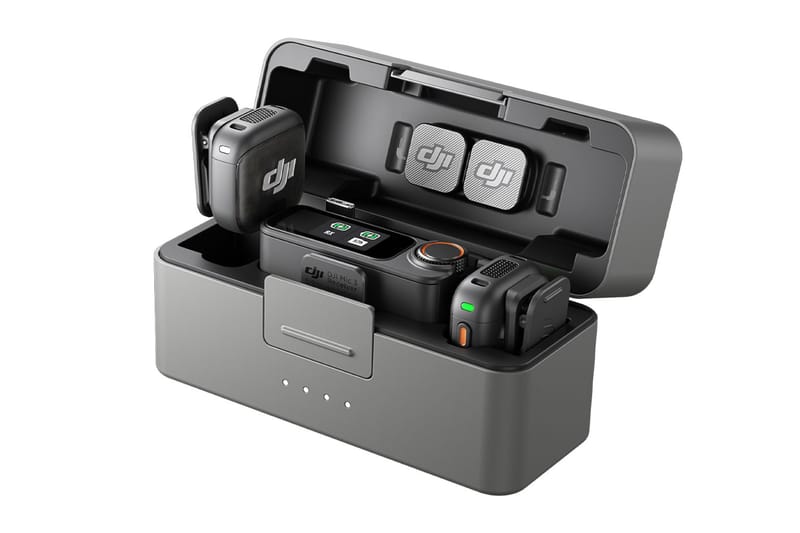 DJI MIC 3 ワイヤレスマイクロフォン DJI、超軽量ミニワイヤレスマイク「DJI Mic 3」を発売〜4 TX+8