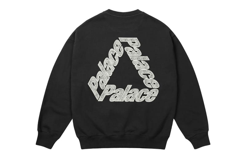 トップス palace skateboards HATTRICK KNIT BLACK Hat Trick Knit Black - Spring 2025 - Palace Community
