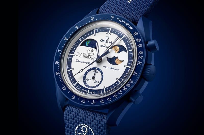 MoonSwatch Mission to Earthphase Moonshine Gold | Hypebeast