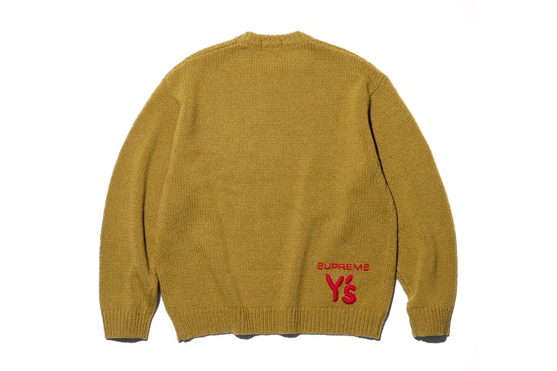 トップス Supreme x Y's by Yohji Yamamoto Sweater Supreme Y's by Yohji Yamamoto Sweater Black Men's - FW25 - US