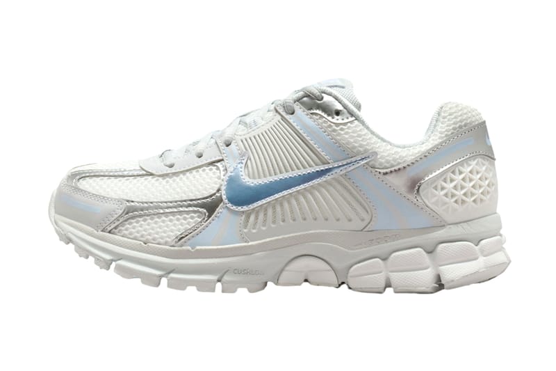 NIKE ZOOM VOMERO 5 24㎝ NIKE Zoom Vomero 5 Rubber-Trimmed Mesh and Leather Sneakers