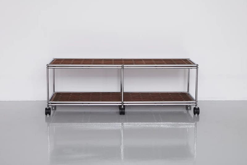 【レア】USM Haller 250x750 panel ユーエスエム ハラー USM Haller (ユーエスエムハラー) ラック ホワイト 扉付