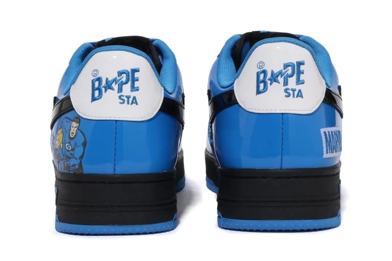 Marvel The Fantastic Four × BAPE Fantastic Four Bape Sta Sneakers Release Date