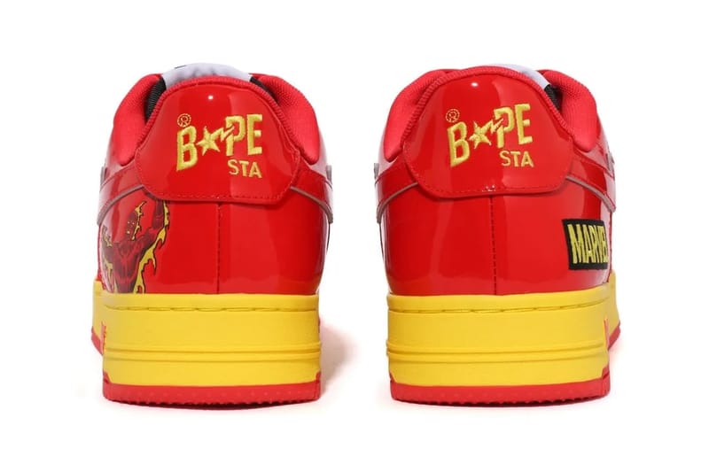 Marvel The Fantastic Four × BAPE Fantastic Four Bape Sta Sneakers Release Date