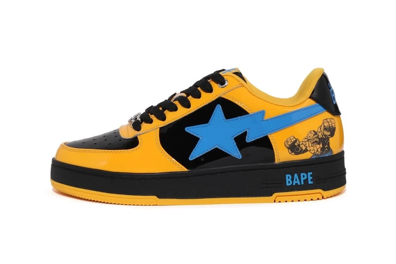 Marvel x BAPE STA 最新联名「Fantastic Four」把漫画搬上街头 | Hypebeast