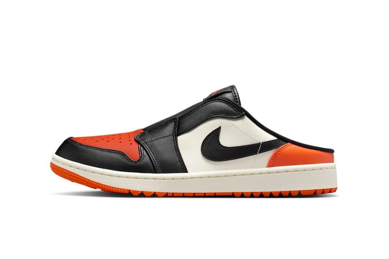 nike air jordan mule golf 23.5 エアジョーダン エアジョーダン1ミュールゴルフに新色 “シャッタード バック
