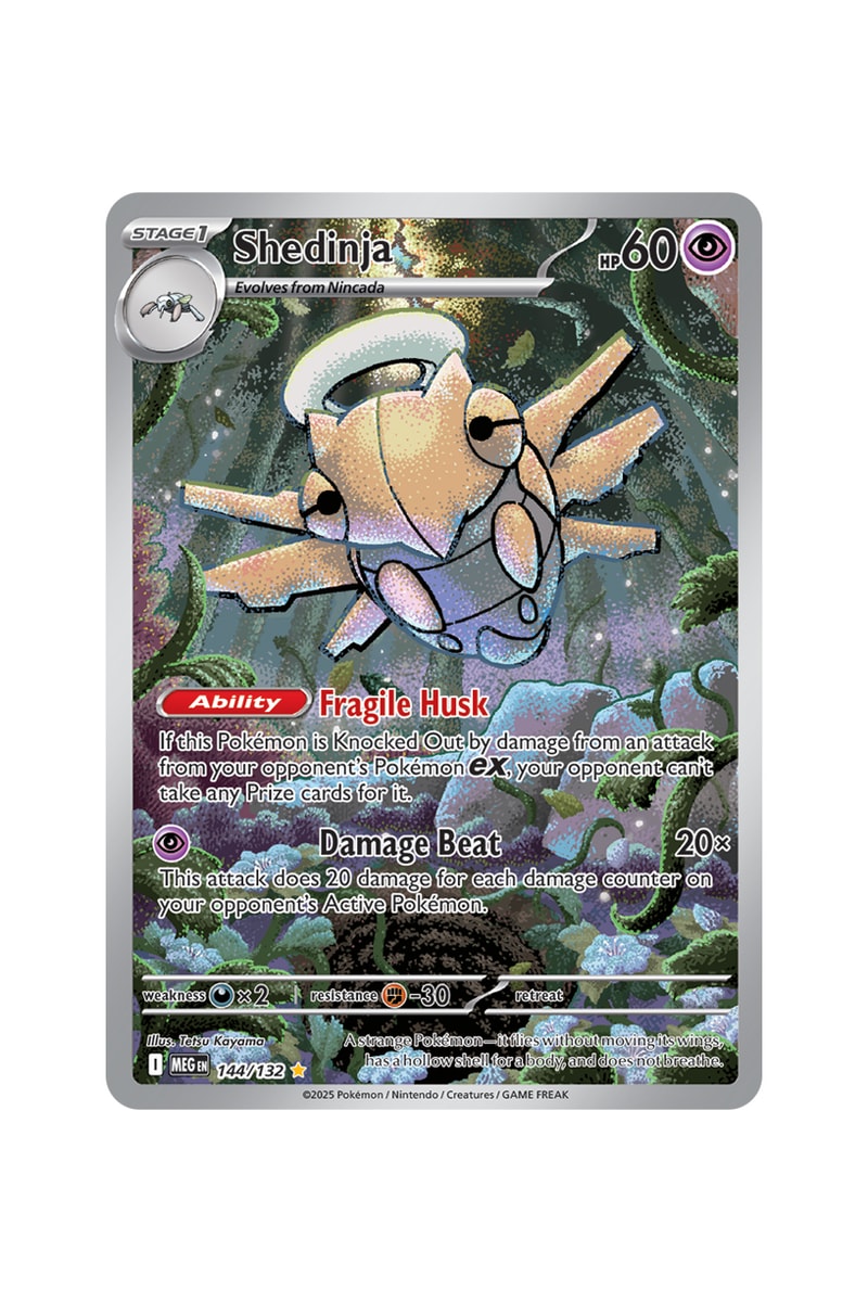 Mega Evolution Code Card Pokémon TCG: Mega Evolution Illustration Card List | Hypebeast