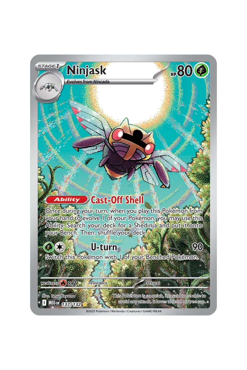 Mega Evolution Code Card Pokémon TCG: Mega Evolution Illustration Card List | Hypebeast