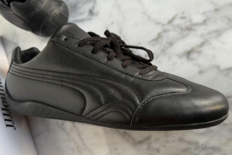 靴 Graphpaper PUma Speedcat plus PUMA's Super-Flat Racing Sneaker Becomes Quietly Luxurious