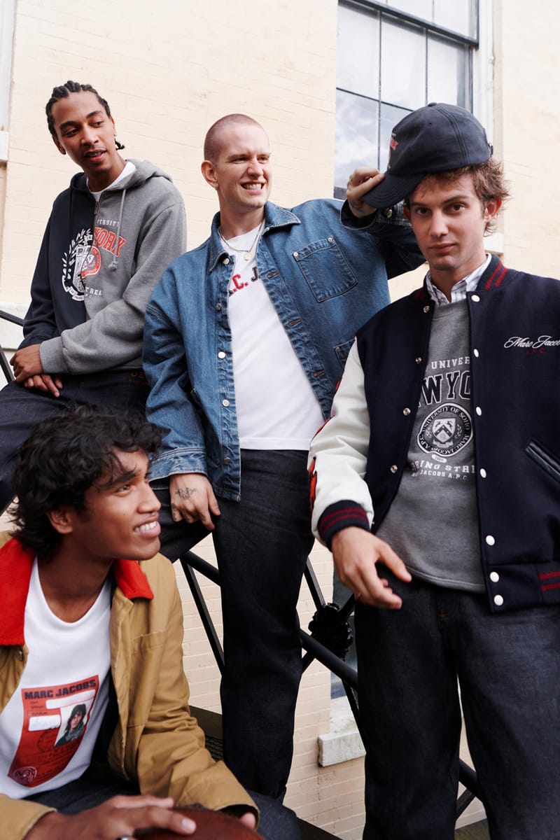 Marc Jacobs x A.P.C. FW25 Collaboration Collection Info | Hypebeast