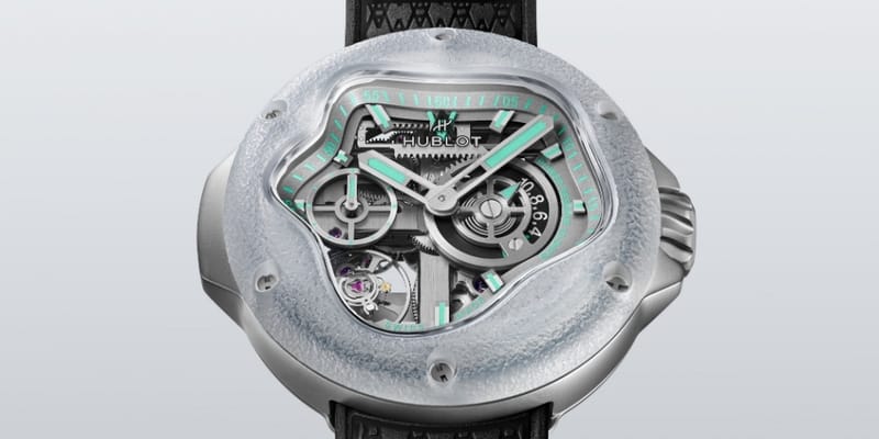 Hublot MP-17 Meca-10 Arsham Splash Titanium | Hypebeast