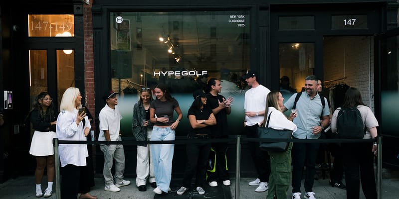 Hypegolf Clubhouse NYC Pop Up Golf Store Recap | Hypebeast
