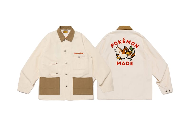 ウェア HUMAN MADE x Pokemon Made Varsity Jacket Pokémon x HUMAN MADE First Collaboration Release Info