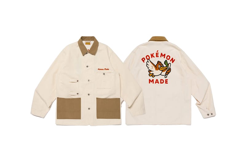 HUMANMADE POKEMON VARSITY JACKET ポケモン ☆Human Made x Pokemon Made☆Varsity Jacket☆Navy (HUMAN