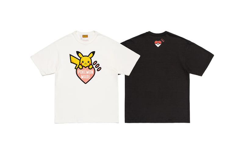 ヒューマンメイド ポケモン Human made pokemon 札幌 L ヒューマンメイド×ポケモン“ハートロゴ”を抱えるピカチュウTシャツや