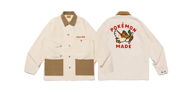 ウェア HUMAN MADE x Pokemon Made Varsity Jacket pokemon-human-made-first-