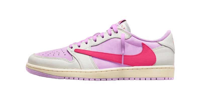 Travis Scott Air Jordan 1 Low OG Pink Pack Release Info