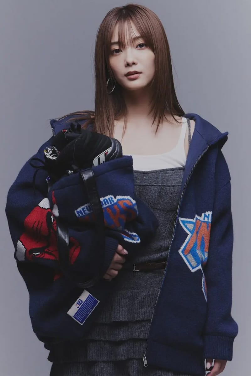 WIND AND SEA NBA Jacquard Knit Hoodie Jacquard Knit Combo Jacket