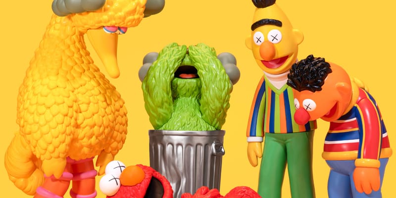ARR x KAWS x Sesame Street Figures Release Info | Hypebeast