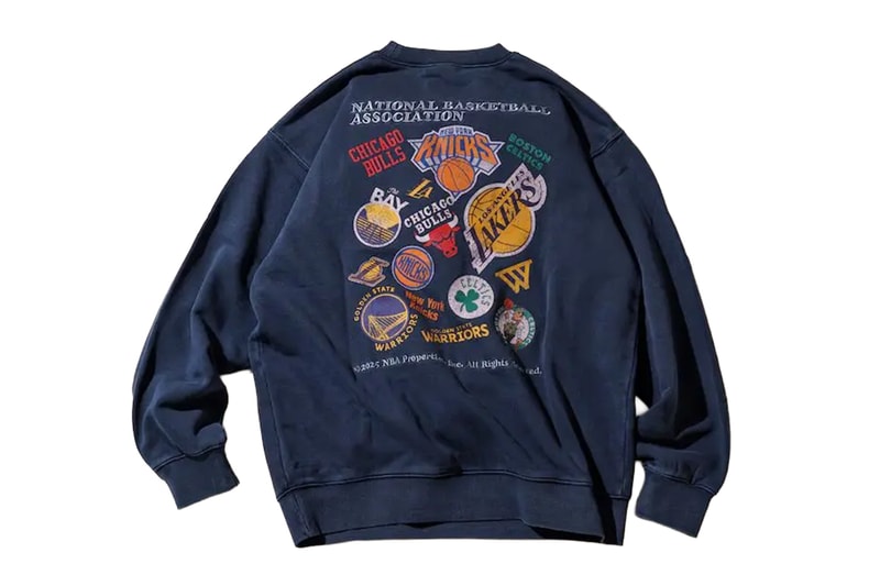 FREAK'S STORE 携手 NBA 发布 2025 秋冬复古联名系列 | Hypebeast