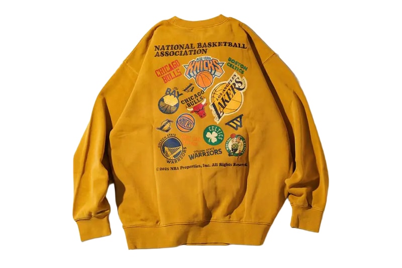FREAK'S STORE 携手 NBA 发布 2025 秋冬复古联名系列 | Hypebeast