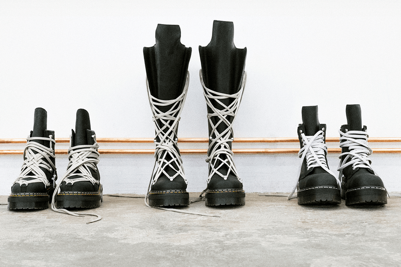 Rick Owens × Dr. Martens Quad Boot コラボレーション | Hypebeast.JP Rick Owens × Dr. Martens Quad Boot コラボレーション | Hypebeast.JP