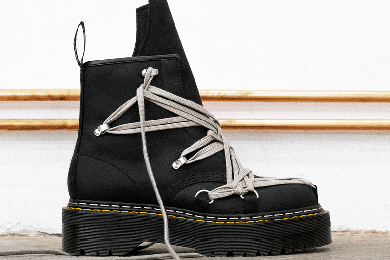 Rick Owens x Dr. Martens Quad Boot Collaboration | Hypebeast Rick Owens x Dr. Martens Quad Boot Collaboration | Hypebeast