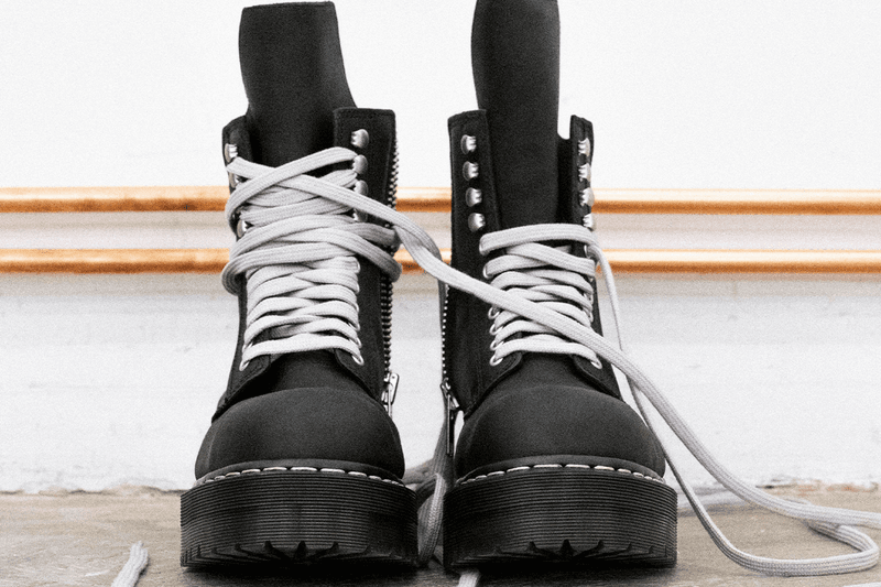 Rick Owens x Dr. Martens Quad Boot Collaboration | Hypebeast