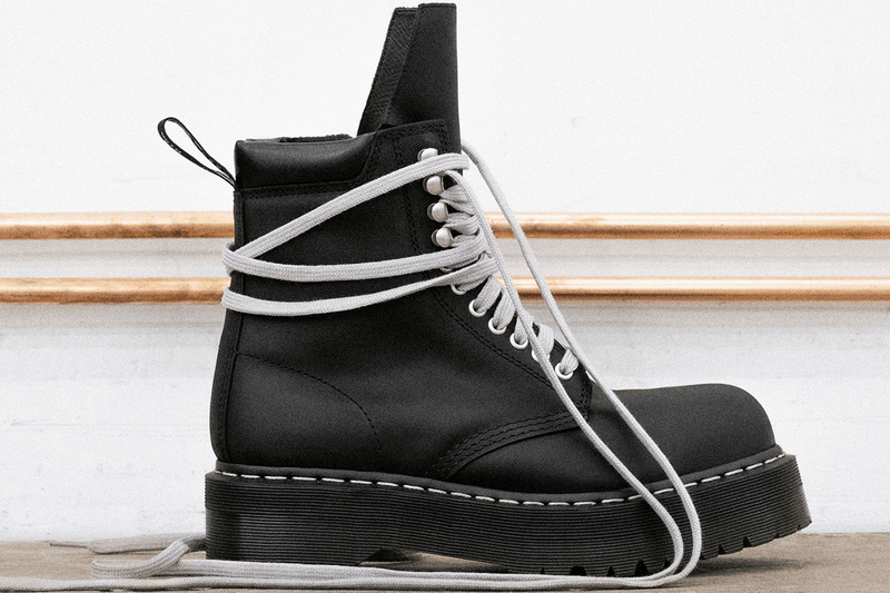 Rick Owens × Dr. Martens Quad Boot コラボレーション | Hypebeast.JP Rick Owens × Dr. Martens Quad Boot コラボレーション | Hypebeast.JP