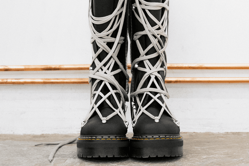Rick Owens × Dr. Martens Quad Boot コラボレーション | Hypebeast.JP Rick Owens × Dr. Martens Quad Boot コラボレーション | Hypebeast.JP