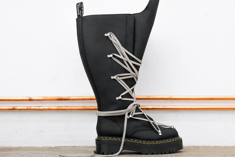 Rick Owens x Dr. Martens Quad Boot Collaboration | Hypebeast Rick Owens x Dr. Martens Quad Boot Collaboration | Hypebeast