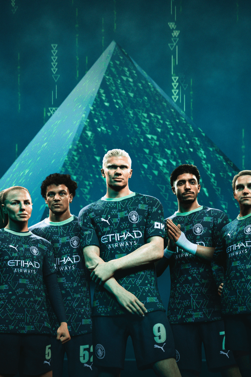 Manchester City and EA SPORTS FC™ Unveil Futuristic Fourth Kit