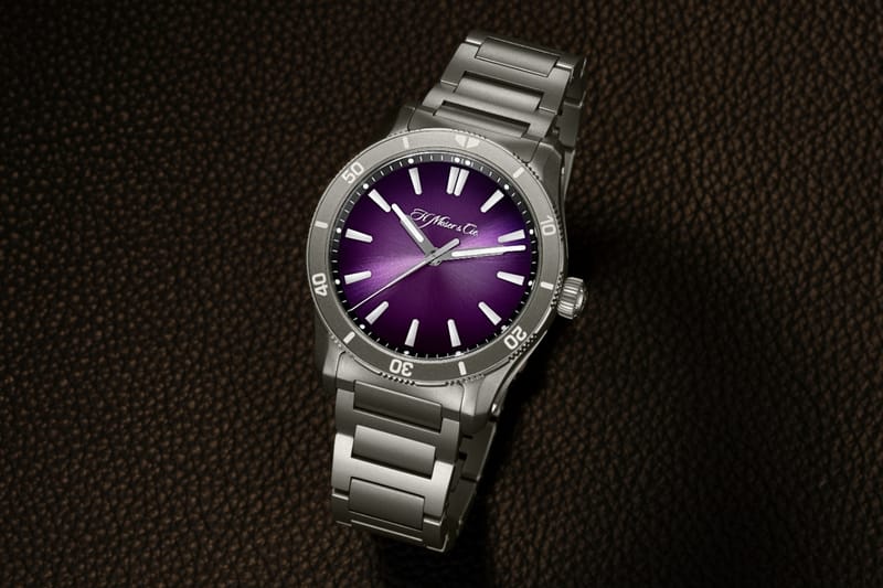 H. Moser Pioneer Centre Seconds Purple Mist | Hypebeast